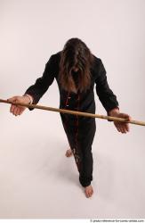 JAKUB STANDING POSE WITH SPEAR